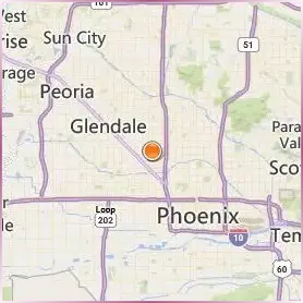 Grand Canyon University Location Map Grand Canyon University Location Map