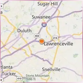 Gwinnett Technical College Location Map