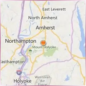 Hampshire College Location Map Hampshire College Location Map