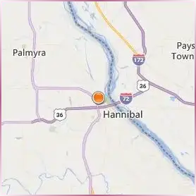 Hannibal LaGrange University Location Map