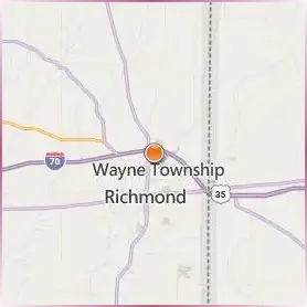 Indiana University East Location Map Indiana University East Location Map