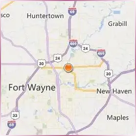 Indiana University Purdue University Fort Wayne Location Map Indiana University Purdue University Fort Wayne Location Map