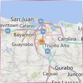 Inter American University of Puerto Rico Metro Location Map Inter American University of Puerto Rico Metro Location Map