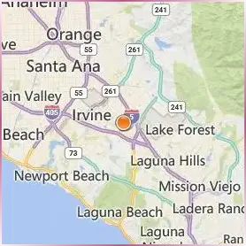 Irvine Valley College Location Map Irvine Valley College Location Map