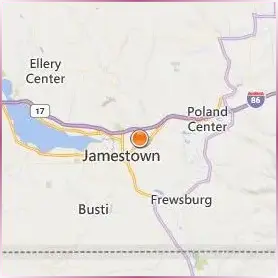 Jamestown Community College Location Map Jamestown Community College Location Map