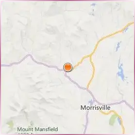 Johnson State College Location Map Johnson State College Location Map