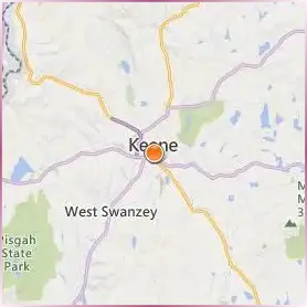 Keene State College Location Map Keene State College Location Map