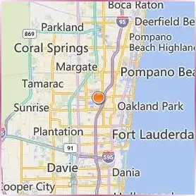 Keiser University Ft Lauderdale Location Map