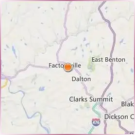Keystone College Location Map Keystone College Location Map