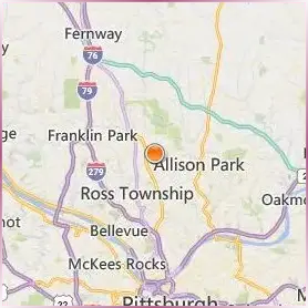 La Roche College Location Map La Roche College Location Map