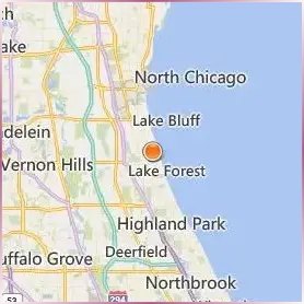 Lake Forest College Location Map Lake Forest College Location Map