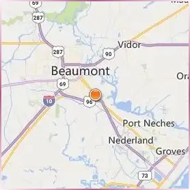 Lamar University Location Map