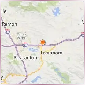 Las Positas College Location Map