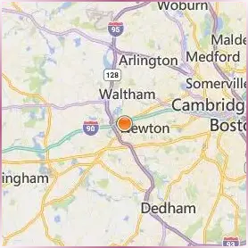 Lasell University Location Map Lasell University Location Map