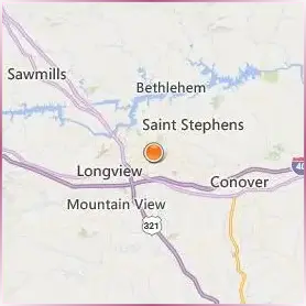 Lenoir Rhyne University Location Map Lenoir Rhyne University Location Map