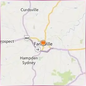 Longwood University Location Map Longwood University Location Map