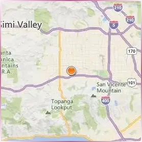 Los Angeles Pierce College Location Map Los Angeles Pierce College Location Map