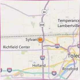 Lourdes University Location Map Lourdes University Location Map