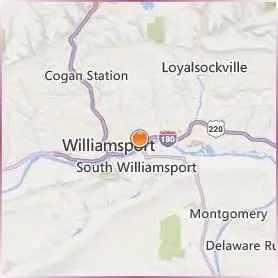 Lycoming College Location Map Lycoming College Location Map