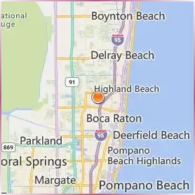 Lynn University Location Map