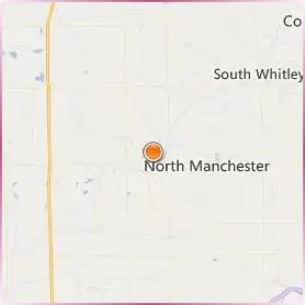 Manchester University Location Map Manchester University Location Map