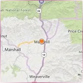 Mars Hill University Location Map Mars Hill University Location Map