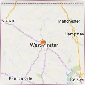 McDaniel College Location Map McDaniel College Location Map