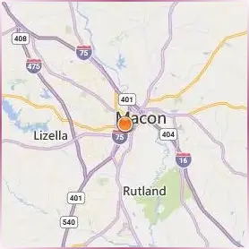 Mercer University Location Map Mercer University Location Map