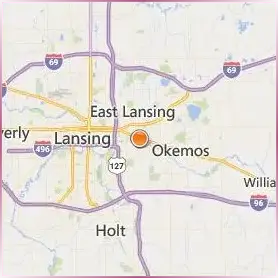 Michigan State University Location Map Michigan State University Location Map