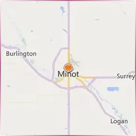 Minot State University Location Map Minot State University Location Map