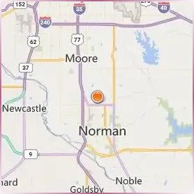 Moore Norman Technology Center Location Map Moore Norman Technology Center Location Map