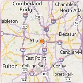 Morehouse College Location Map