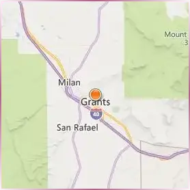 New Mexico State University Grants Location Map New Mexico State University Grants Location Map