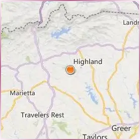 North Greenville University Location Map