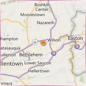 Northampton County Area Community College Location Map Northampton County Area Community College Location Map