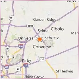 Northeast Lakeview College Location Map
