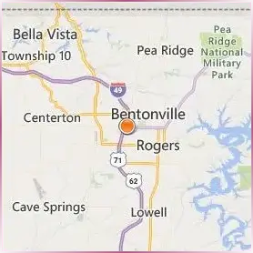 NorthWest Arkansas Community College Location Map