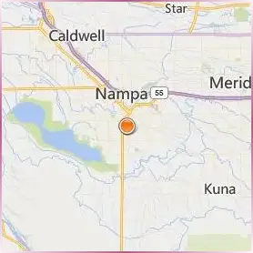 Northwest Nazarene University Location Map