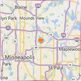 University of Northwestern St Paul Location Map University of Northwestern St Paul Location Map