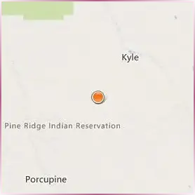 Oglala Lakota College Location Map Oglala Lakota College Location Map