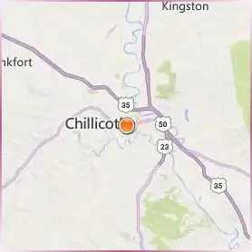 Ohio University Chillicothe Location Map Ohio University Chillicothe Location Map
