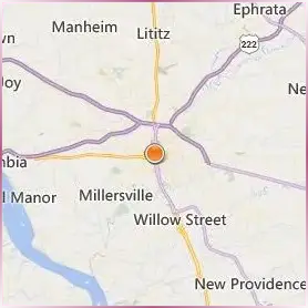 Pennsylvania College of Art and Design Location Map