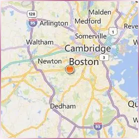 Pine Manor College Location Map Pine Manor College Location Map