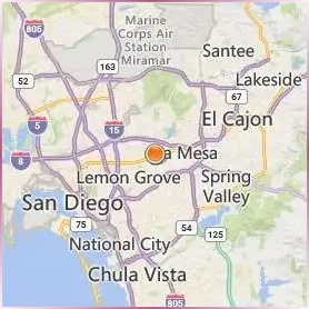 Platt College San Diego Location Map