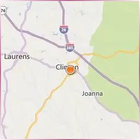 Presbyterian College Location Map Presbyterian College Location Map
