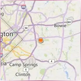 Prince George's Community College Location Map