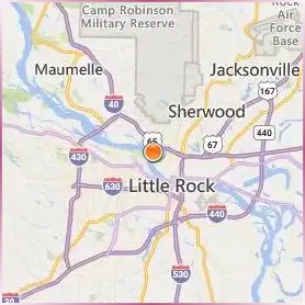 University of Arkansas Pulaski Technical College Location Map University of Arkansas Pulaski Technical College Location Map
