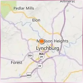 Randolph College Location Map Randolph College Location Map