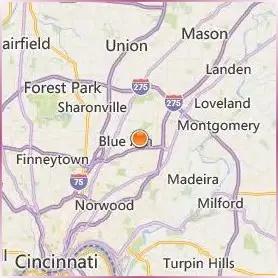 University of Cincinnati Blue Ash College Location Map University of Cincinnati Blue Ash College Location Map