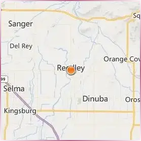Reedley College Location Map Reedley College Location Map